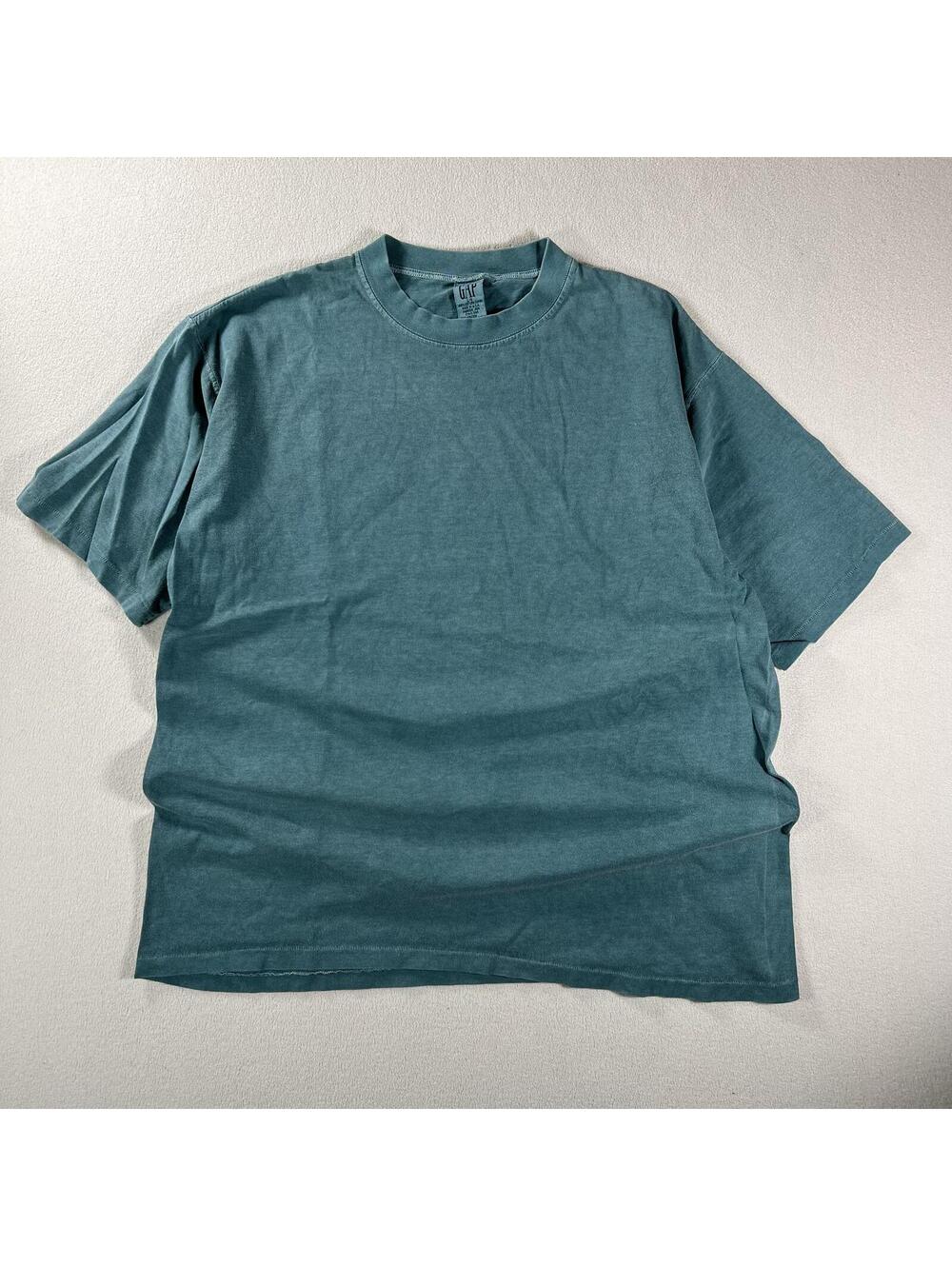 Vintage 90s Gap Over dyed Single Stitch Cotton Tee